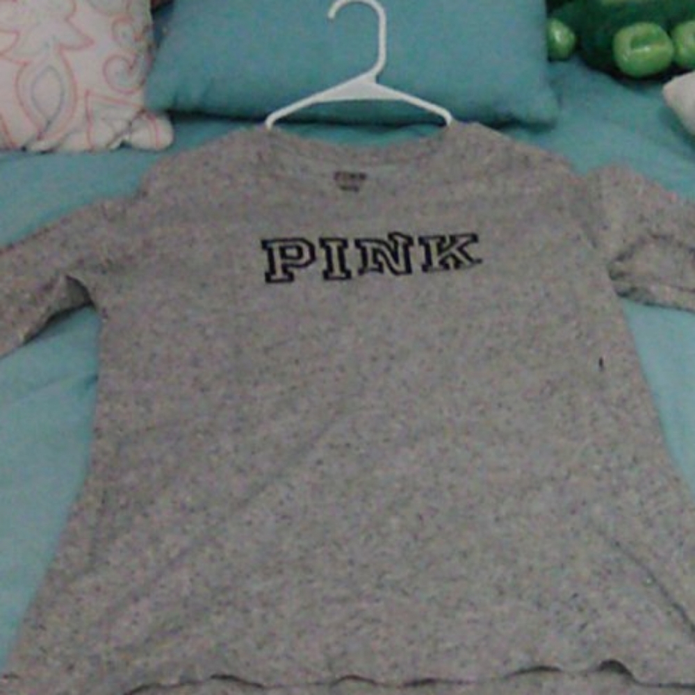 Womens pink long sleeve shirt